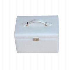 3 Tiers Jewelry Storage PU Leather Boxes