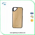 Dongguan Factory Wooden Mobile Phone Back Cover Bamboo Cell Phone Case 2