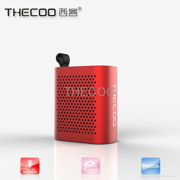 THECOO BTM107 Portable Aluminum Alloy Bluetooth Speaker 5