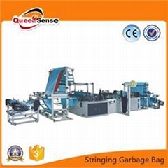 Stringing Garbage Bag Making Machine