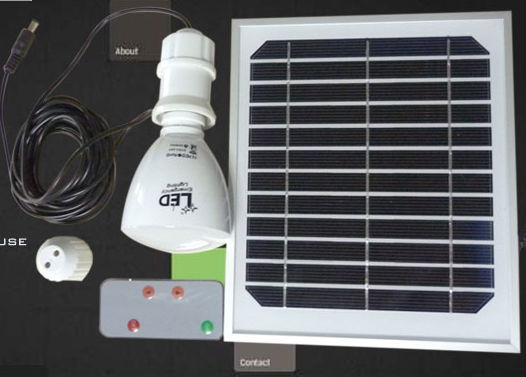 Solar energy system mini solar power generatio system for home lighting 10W