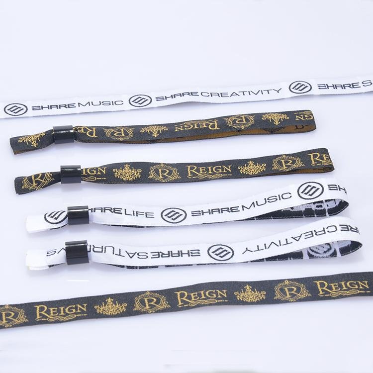 Factory custom disposable RFID access control festival wristbands 4