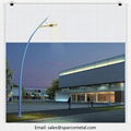 new fashion outdoor light aluminum lamp post 1