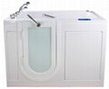 Hydro massage outward swing door walk in bathtub K111 2