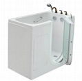 Safety tub outward swing door wlak in tub K112 1