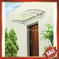 window door aluminium aluminum alloy diy canopy canopies Awning