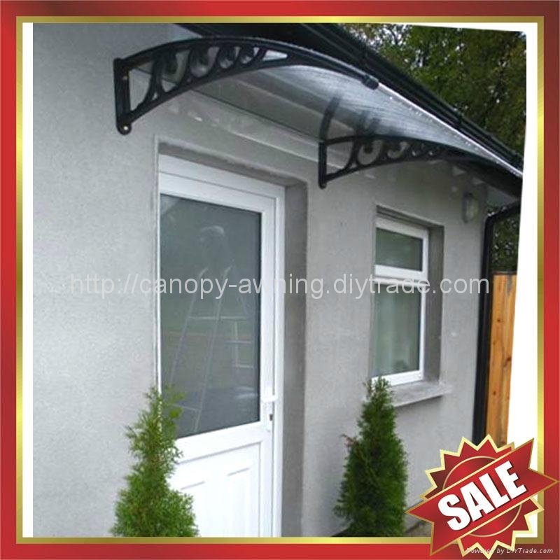 pc polycarbonate diy house Door window canopy canopies awning awnings shelter 2