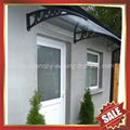 pc polycarbonate diy house Door window canopy canopies awning awnings shelter