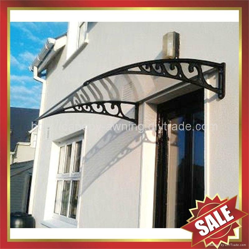 pc polycarbonate diy house Door window canopy canopies awning awnings shelter
