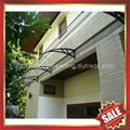 pc polycarbonate diy house Door window canopy canopies awning awnings shelter