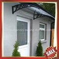 diy pc polycarbonate outdoor window door awning canopies canopy awnings shelter 2