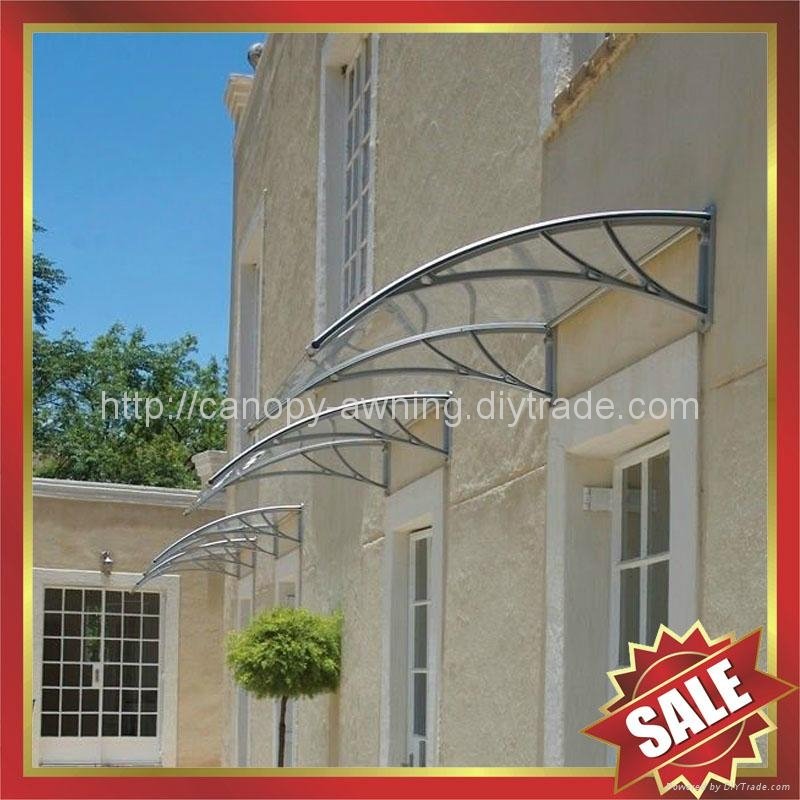 diy pc polycarbonate outdoor window door awning canopies canopy awnings shelter 3