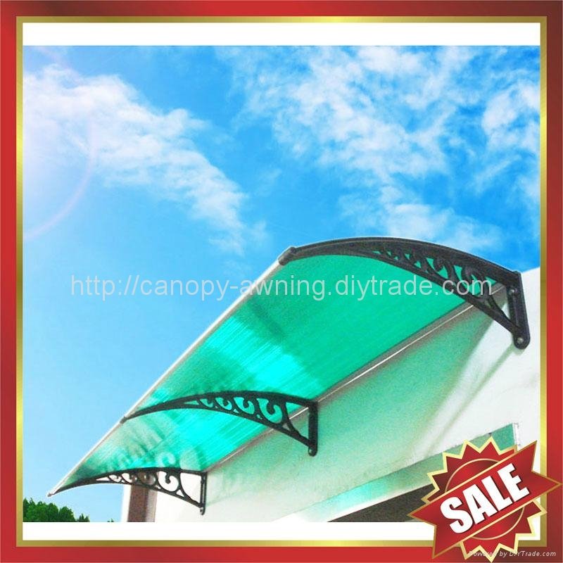 diy awning canopy polycarbonate for door window