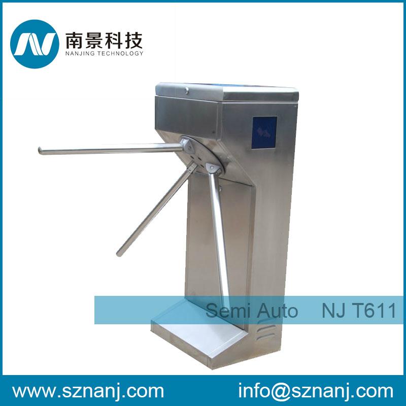 Vertical Price Security Tripod Turnstile with Electronic Ticketing System 2