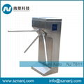 Vertical Price Security Tripod Turnstile with Electronic Ticketing System 2