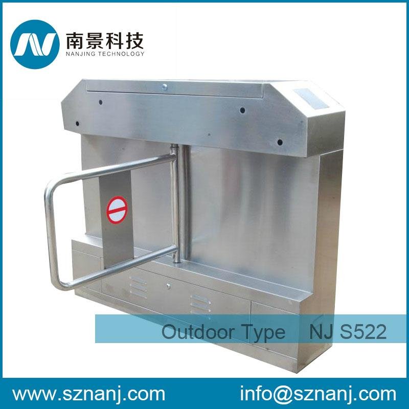 Ticket Software RFID Swing Turnstile Gate for Pedestrian Access Control System 2