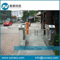 Ticket Software RFID Swing Turnstile Gate for Pedestrian Access Control System 4