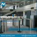 Fingerprint Attendance System Swing Barriers Electronic Turnstile for Station