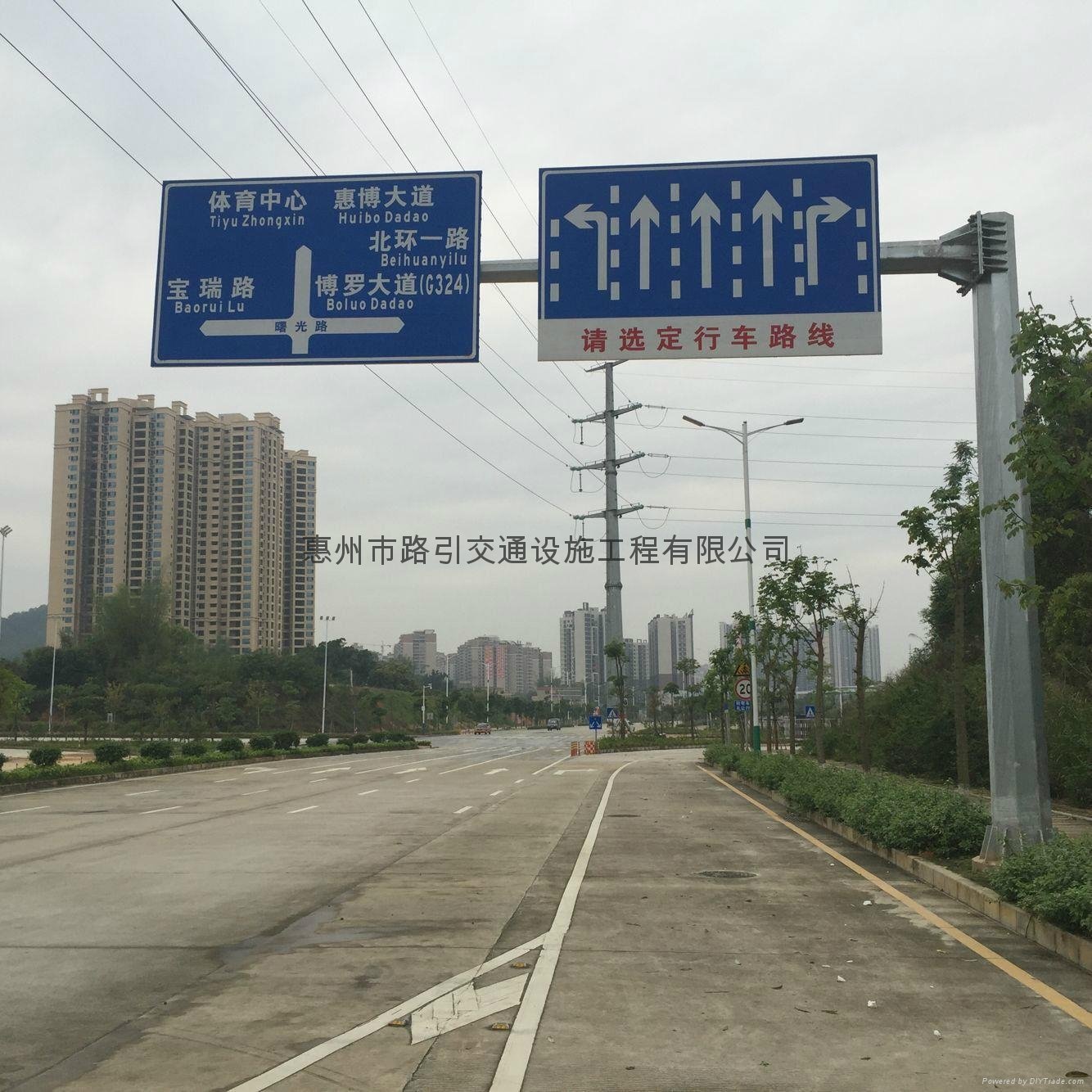 惠州市交通标志杆 5