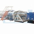 HDPE water, gas pipe Extrusion Line 1