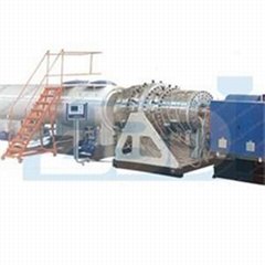 HDPE water, gas pipe Extrusion Line
