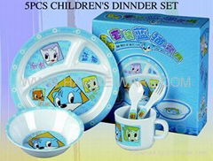 MELAMINE kid's dinner set