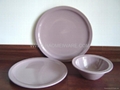 Western dinner plate set 3 pcs