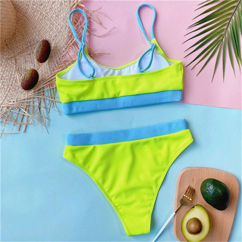 Wholesale and Retail Women Sexy Brazilian Bikini Retro Swimsuit 2