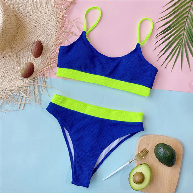 Wholesale and Retail Women Sexy Brazilian Bikini Retro Swimsuit 5