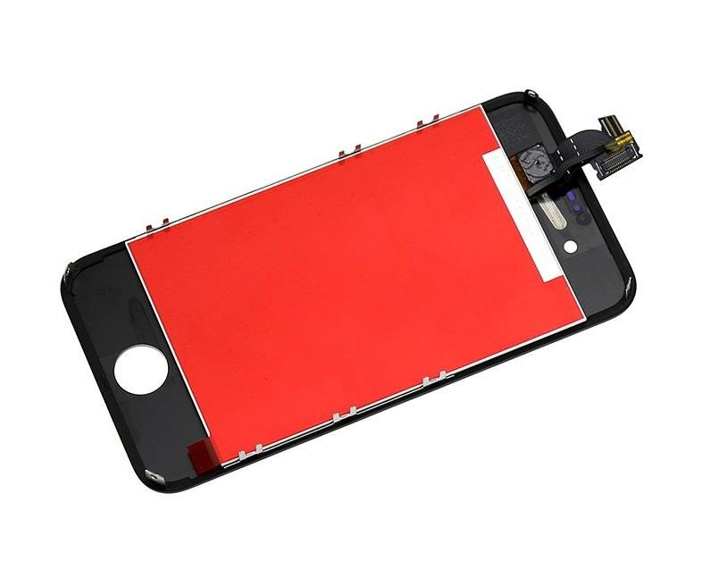 AAA Quality Original Black/White LCD for iPhone 4S touch screen digitizer  5