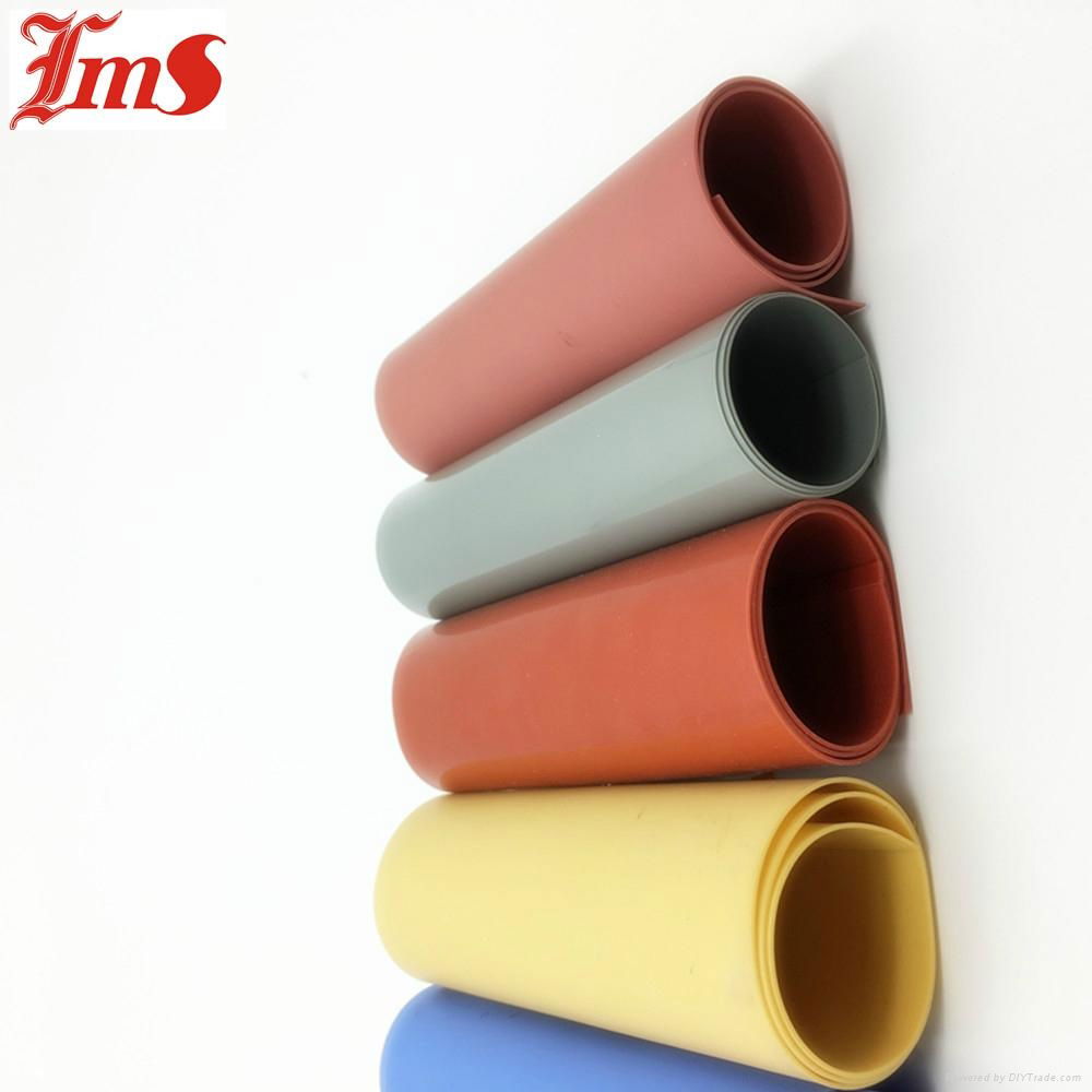 Natural silicon thin rubber sheet