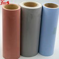 High temperature silicone rubber coated