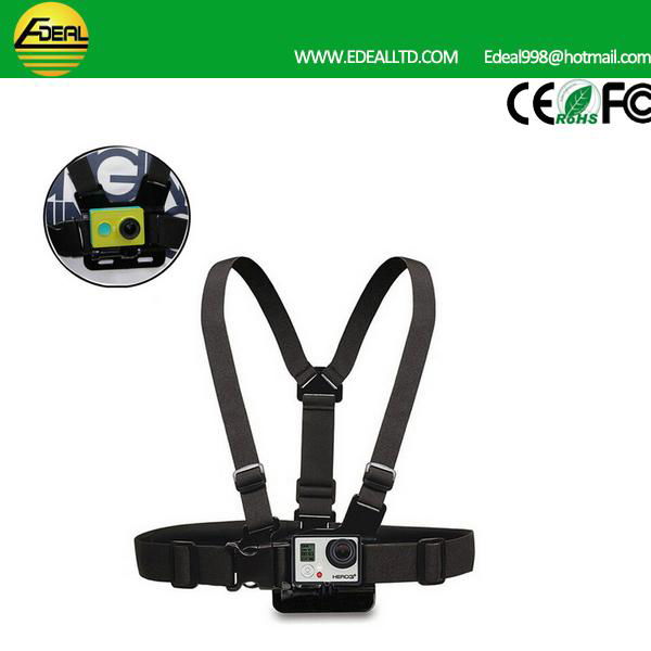Adjustable Chest Belt Strap Chest Mount Harness for GoPro HD Hero 4 3 1 2 SJ4000