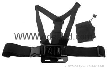 Adjustable Chest Belt Strap Chest Mount Harness for GoPro HD Hero 4 3 1 2 SJ4000 2