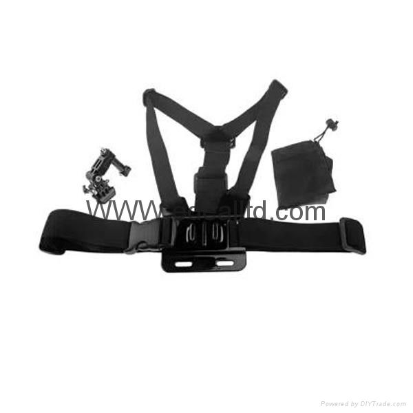 Adjustable Chest Belt Strap Chest Mount Harness for GoPro HD Hero 4 3 1 2 SJ4000 3