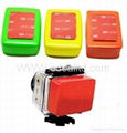 For GoPro Sport Camera Float Block Buoy Sponge Green Yellow Red+ 3M Sticker Perf