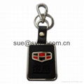 leather key chain