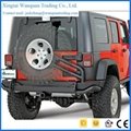 AEV rear bumper with tire carrier for Jeep Wrangler JK 3