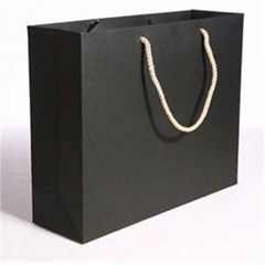 Black Card Paper Bag