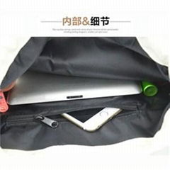 Two Shoulders Canvas Shopping Bag