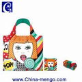 Cartoon Folding Canvas Shopping Bag