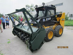 HCN brand new 0513 series forest mulcher for skid steer loader