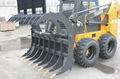 HCN 0509 grass grapple for skid steer loaders 3