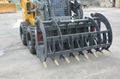 HCN 0509 grass grapple for skid steer loaders