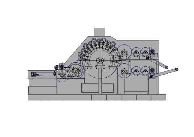 Carding machine-single cylinder & double doffer 2