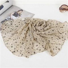 Design Ladies' Fashion Chiffon Shawl Scarf