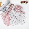 Fashion Promotional Voile Polyester Scarf 1