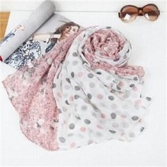 Fashion Promotional Voile Polyester Scarf