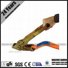 Ergo Ratchet Lashing Straps Factory CE GS TUV Factory