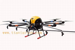 high performance 6L8L10L15L capacity 6 rotor agriculture drone uav